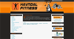 Desktop Screenshot of havndalfitness.dk
